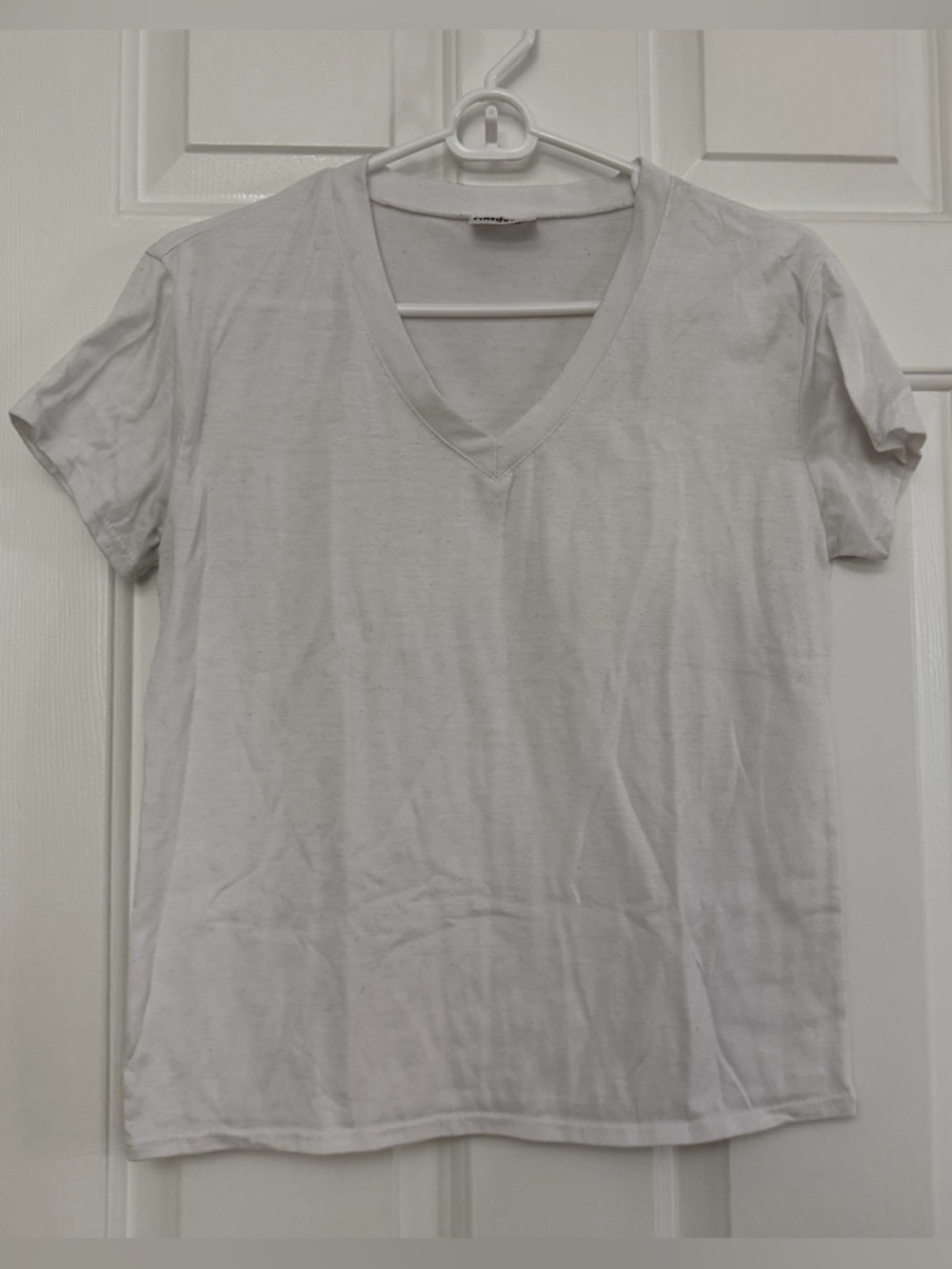 Firehouse Women’s/Teen Classic White V-Neck Tshirt